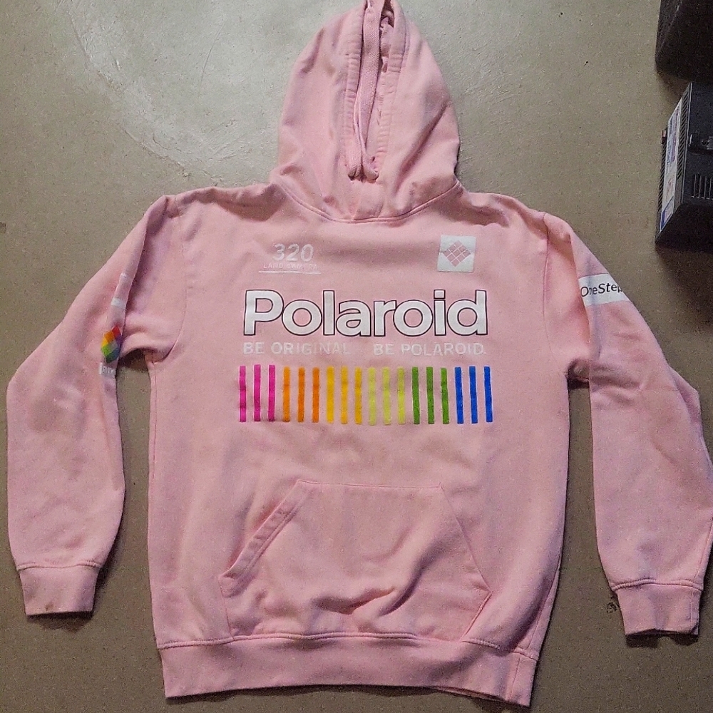 Polaroid Pink Hoodie